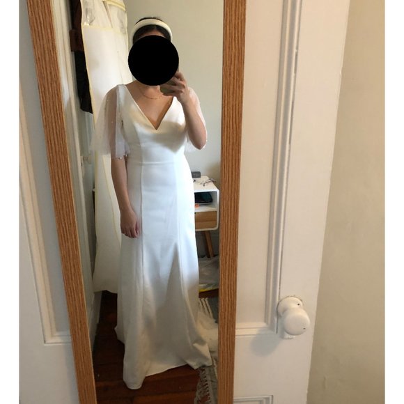 NEW Elegant Wedding Dress - AW Bridal - Size 4/6 - Picture 1 of 7